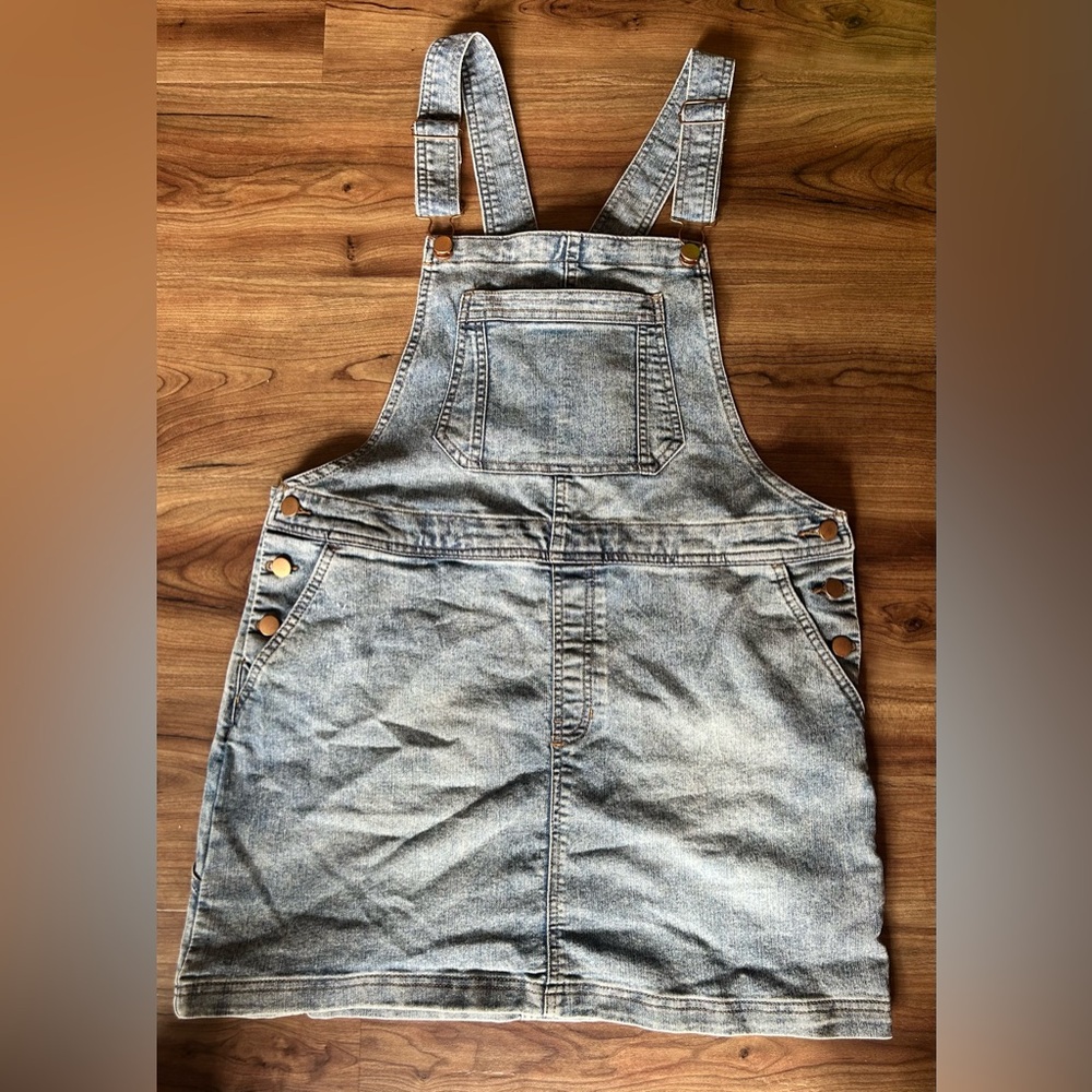 NOBO Women’s Denim Overall Dress (XL)
